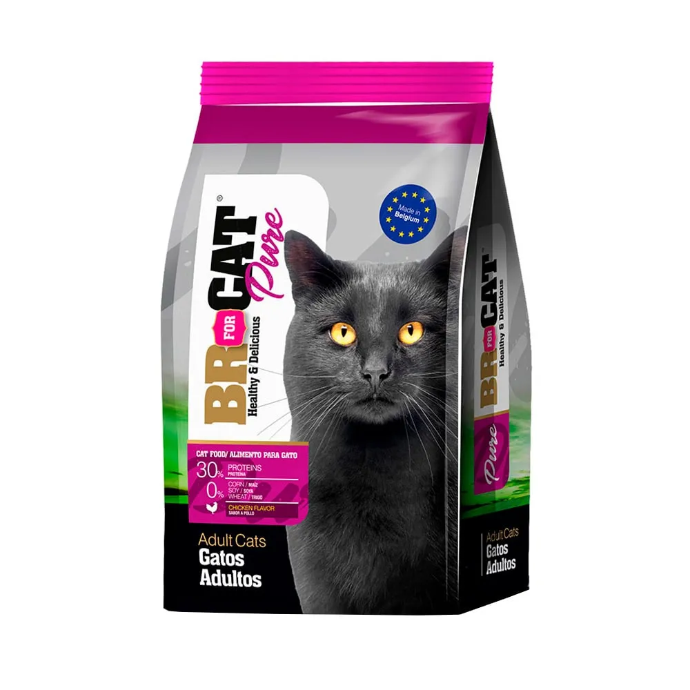 BR FOR CAT PURE GATO ADULTO CHICKEN