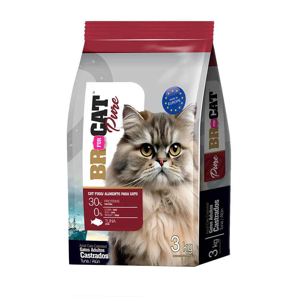 BR FOR CAT PURE ADULTO CASTRADO ATUN