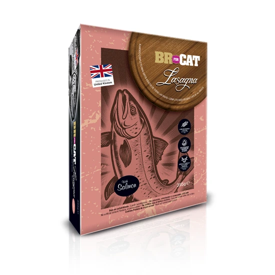 [lasagna_br_for_cat_con_salmón_x_395_gr_(caja_x_10_und)] LASAGNA BR FOR CAT (CAJA X 10 UND) (Salmón)