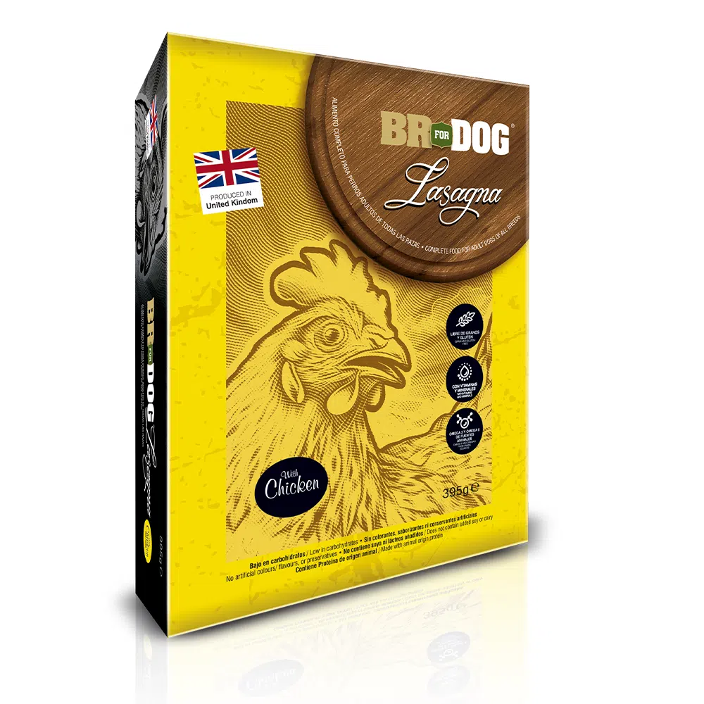 LASAGNA BR FOR DOG (CAJA X 10 UND)