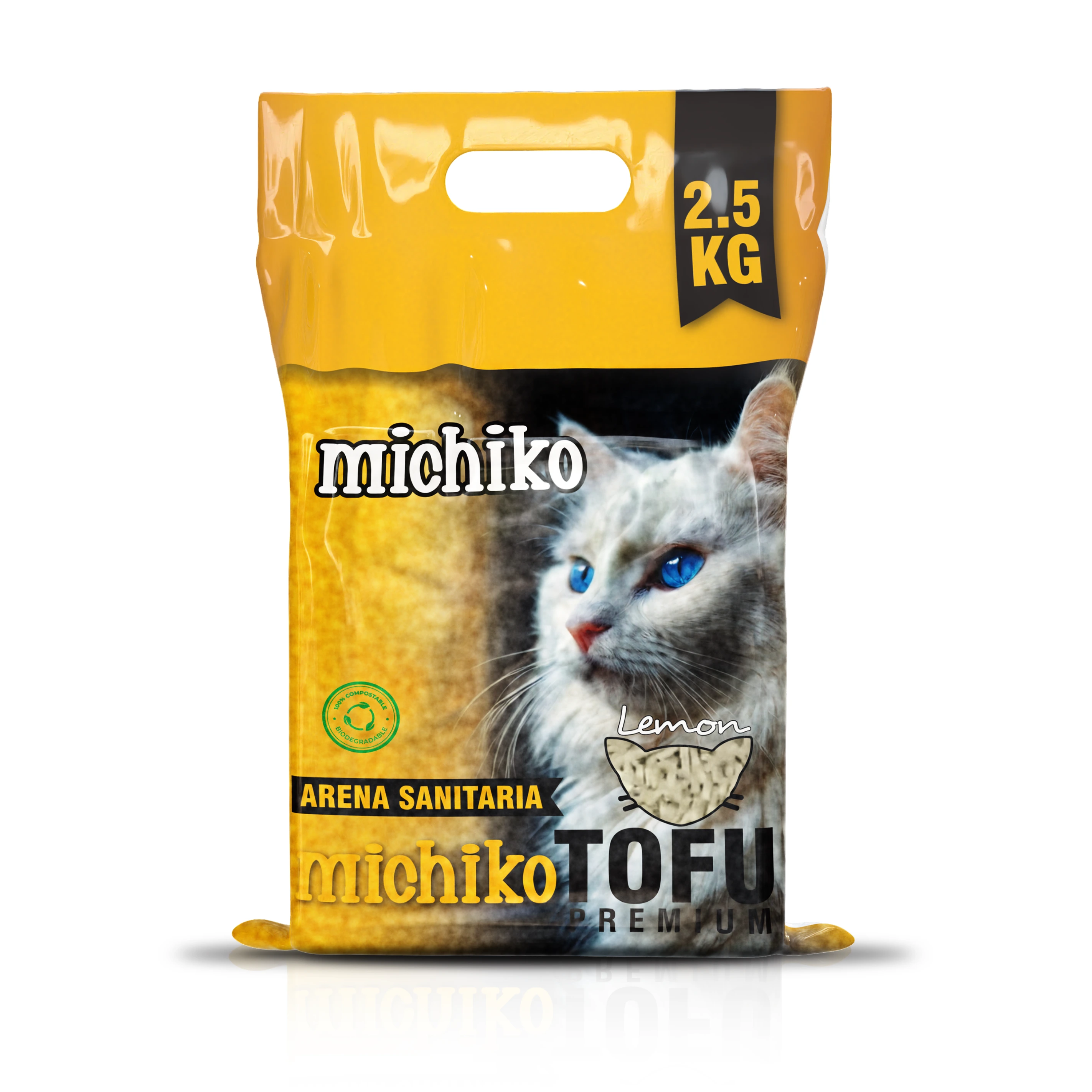 [arena_michiko_tofu_premium_limon_x_2.5kg] ARENA MICHIKO TOFU PREMIUM (Limón)