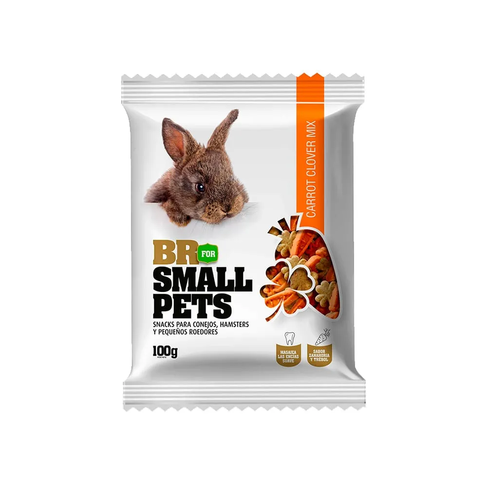 CARROT CLORVER MIX - GALLETA SMALL PET