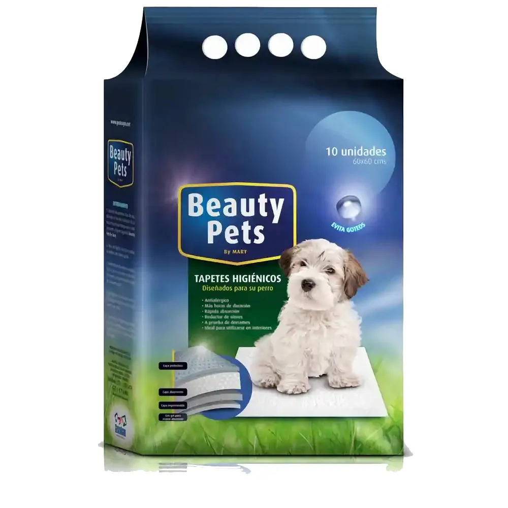 [tapetes_higienicos_beauty_pets_x_10_und] TAPETES HIGIENICOS  BEAUTY PETS (10 UND)