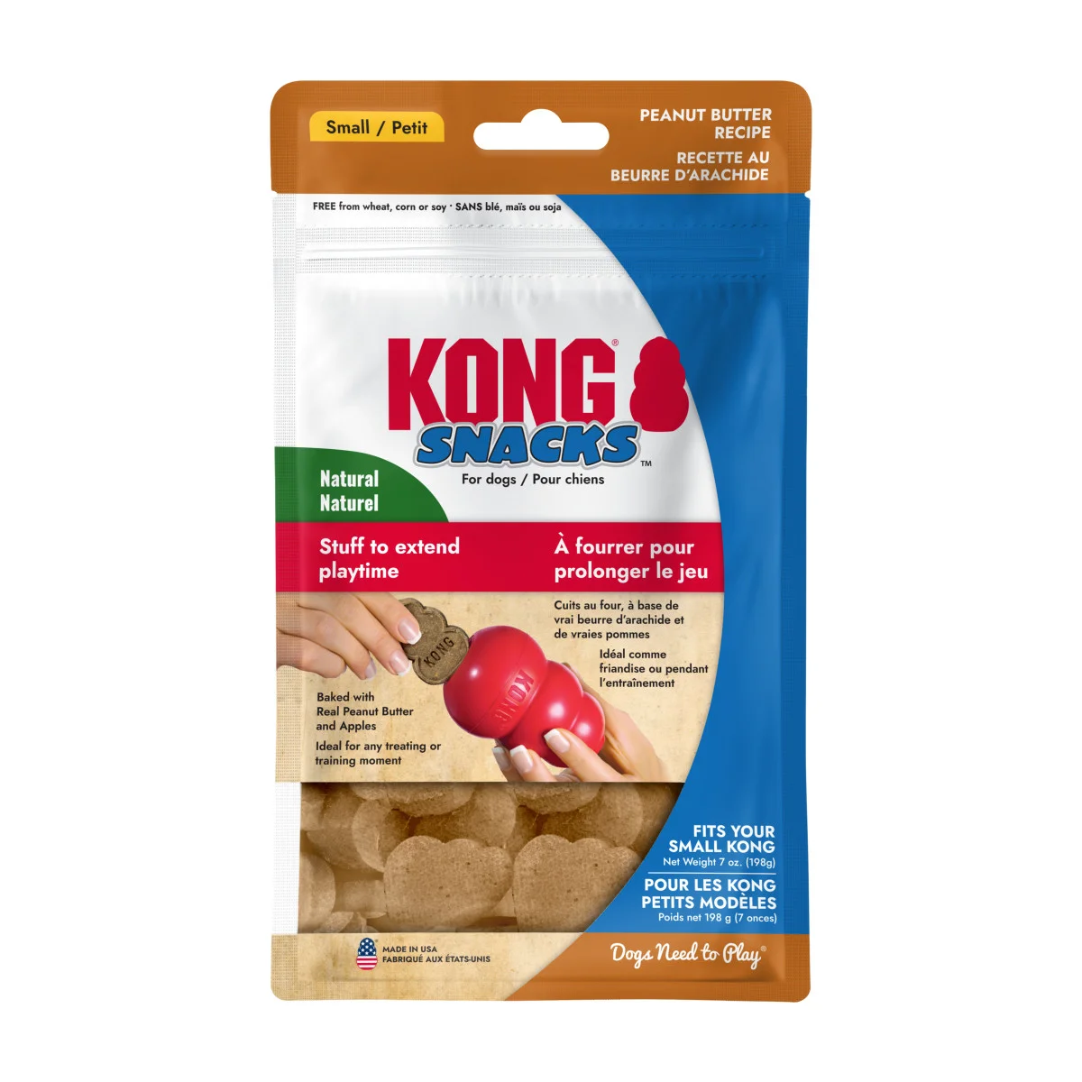 KONG DOG SNACK MANTEQUILLA DE MANI