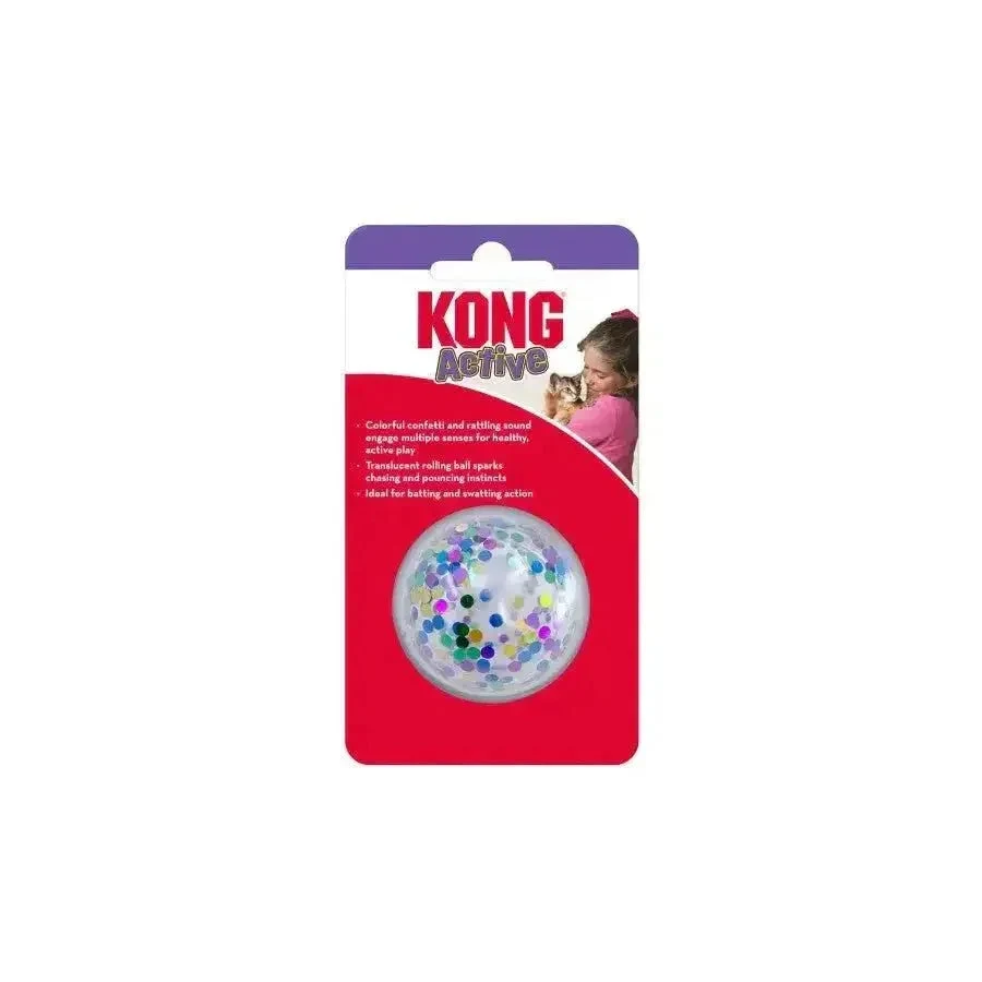 [kong_gato_pelota_confetti_surtido] KONG GATO PELOTA CONFETTI - SURTIDO