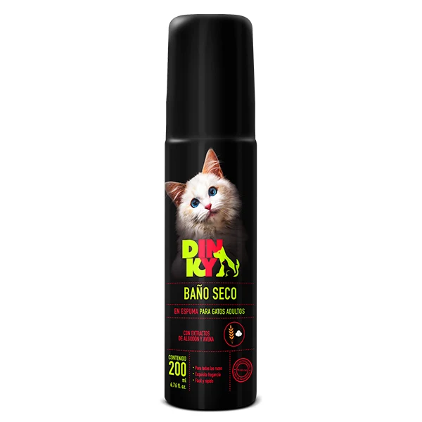 [dinky_bano_seco_en_espuma_gato] DINKY BAÑO SECO EN ESPUMA GATO