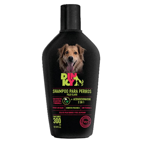 DINKY SHAMPOO 2 EN 1 PERRO (Pelo Claro)
