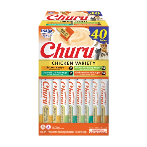 [inaba_gato_churu_40_piezas] INABA GATO CHURU 40 PIEZAS
