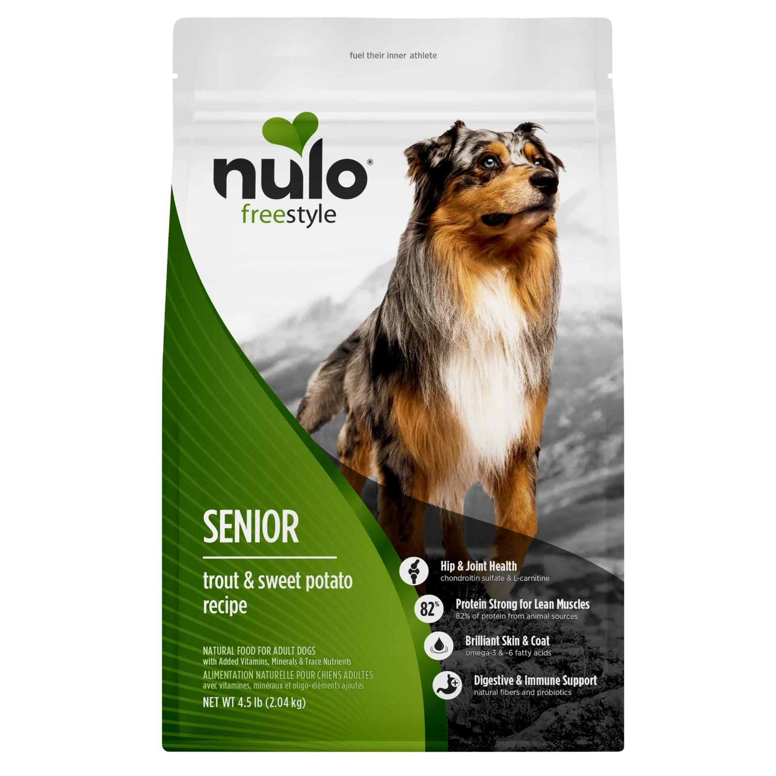 NULO PERRO CONCENTRADO SENIOR (4.5 LBS (2.04 KG))