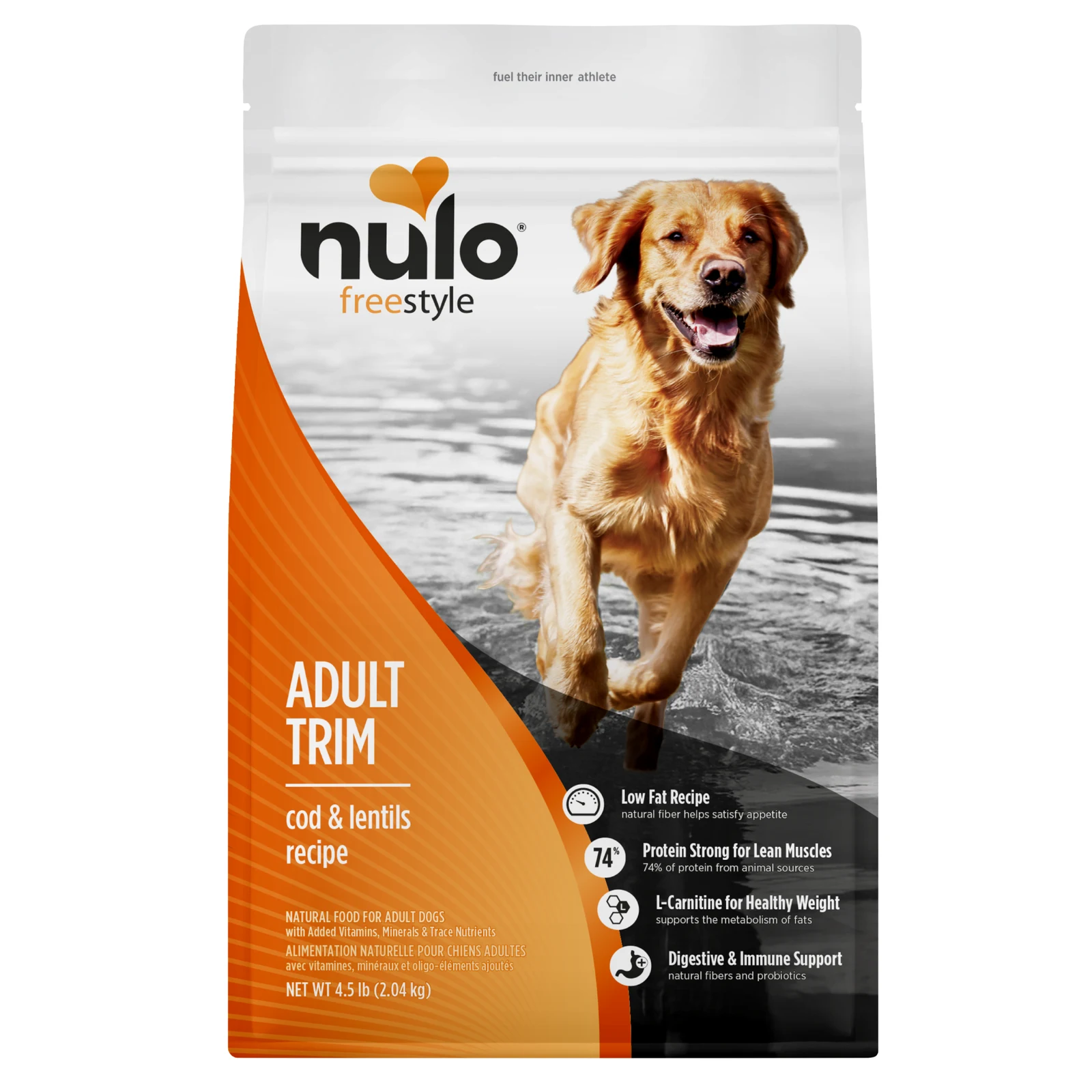 NULO PERRO CONCENTRADO TRIM PESO SALUDABLE (4.5 LBS (2.04 KG))