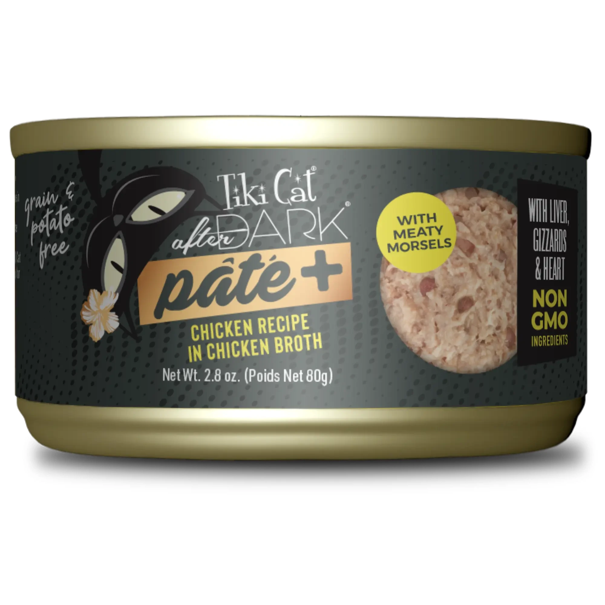 TIKI CAT AFTER DARK PATE PLUS (Pollo)