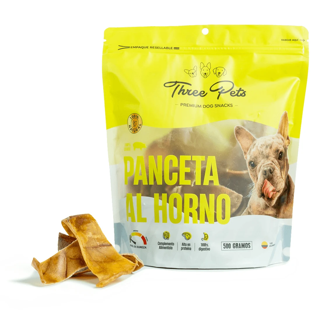 [three_pets_perro_panceta_al_horno] THREE PETS PERRO PANCETA AL HORNO