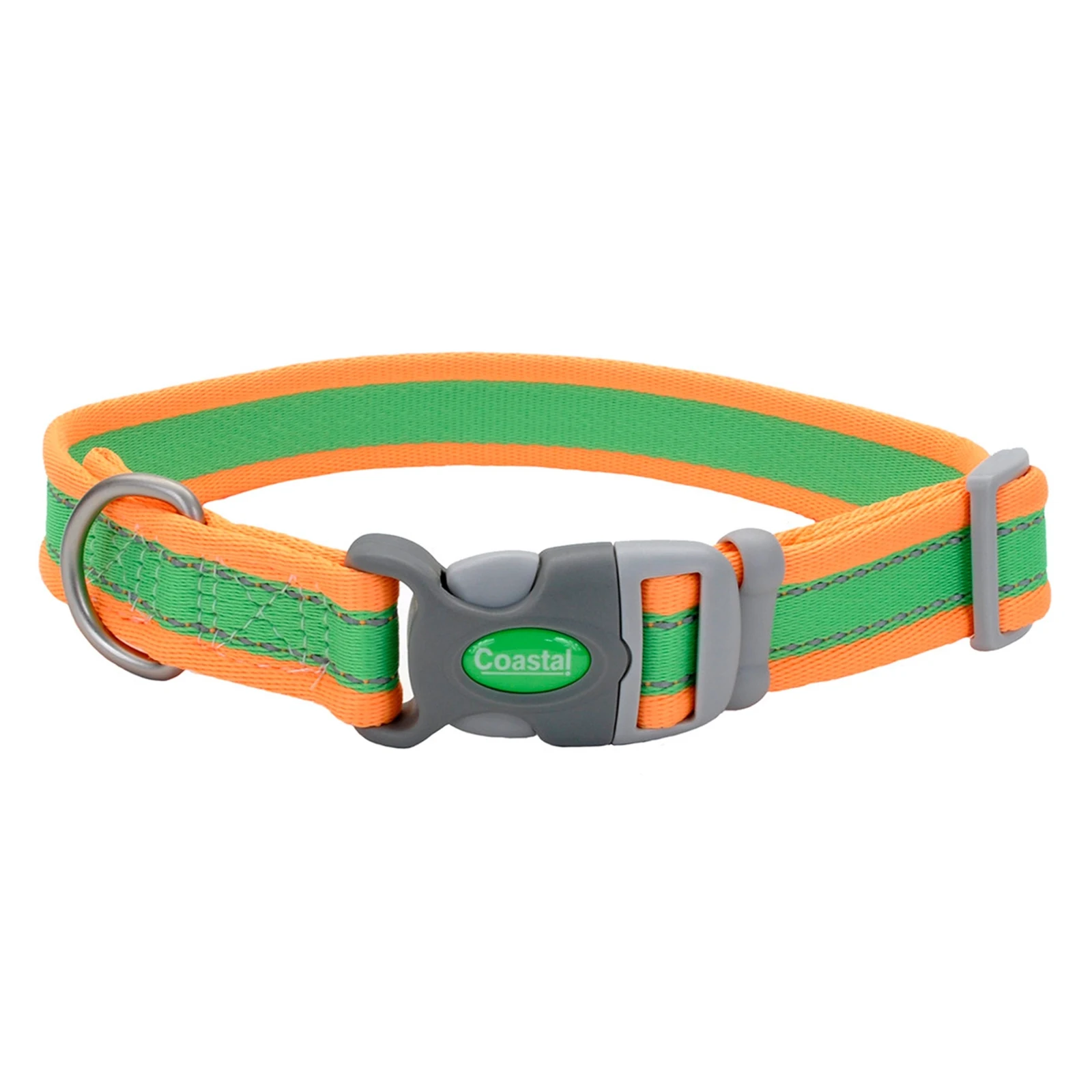 COASTAL PERRO COLLAR PRO LIMA CON NARANJA (S)