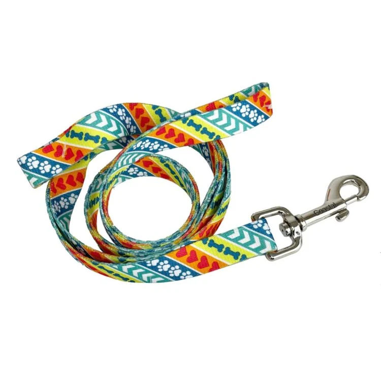 COASTAL PERRO CORREA STYLES AMOR PAZ AMARILLO (XS)