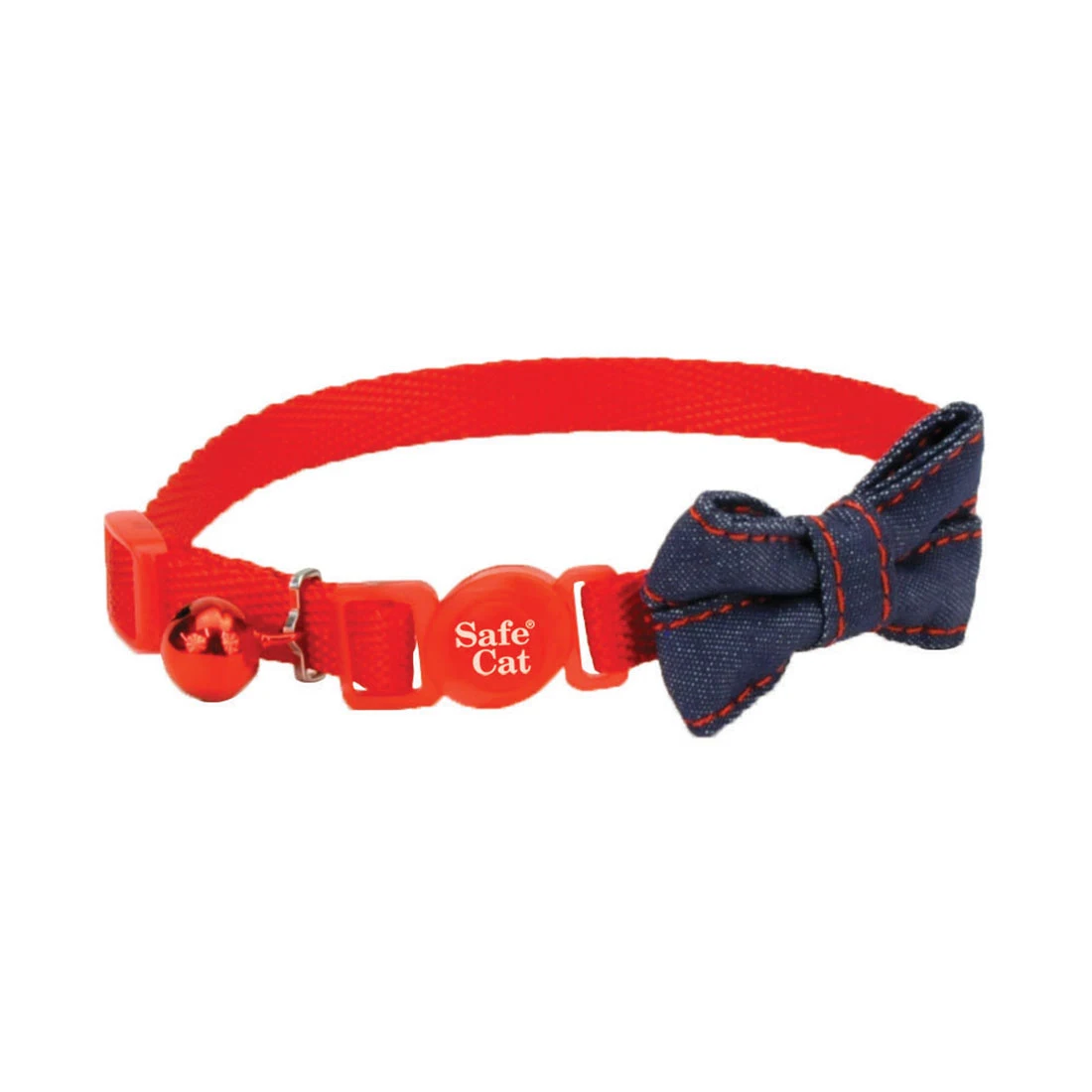 COASTAL COLLAR GATO ADORNOS (Rojo)