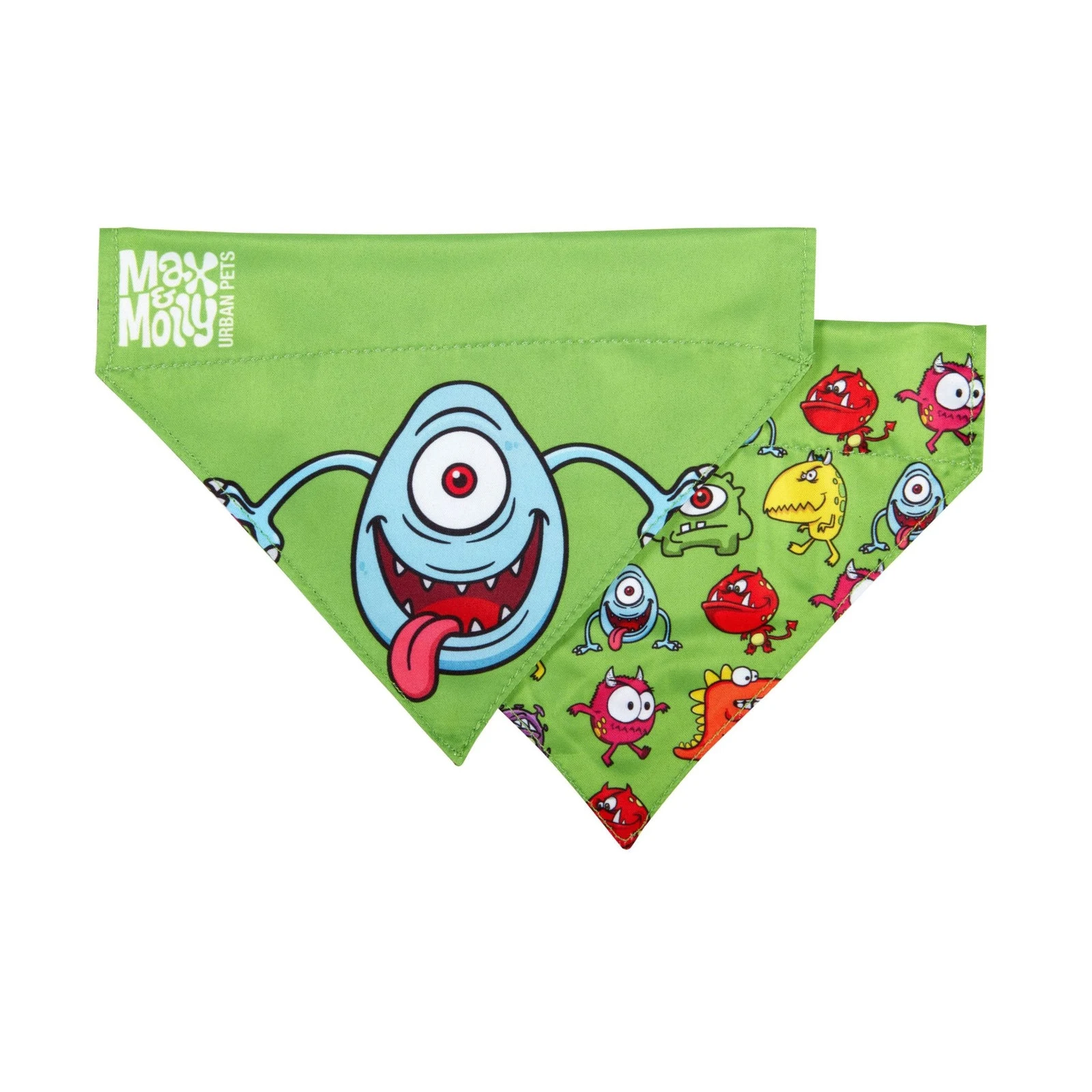 MAX & MOLLY BANDANA LITTLE MONSTERS (S)