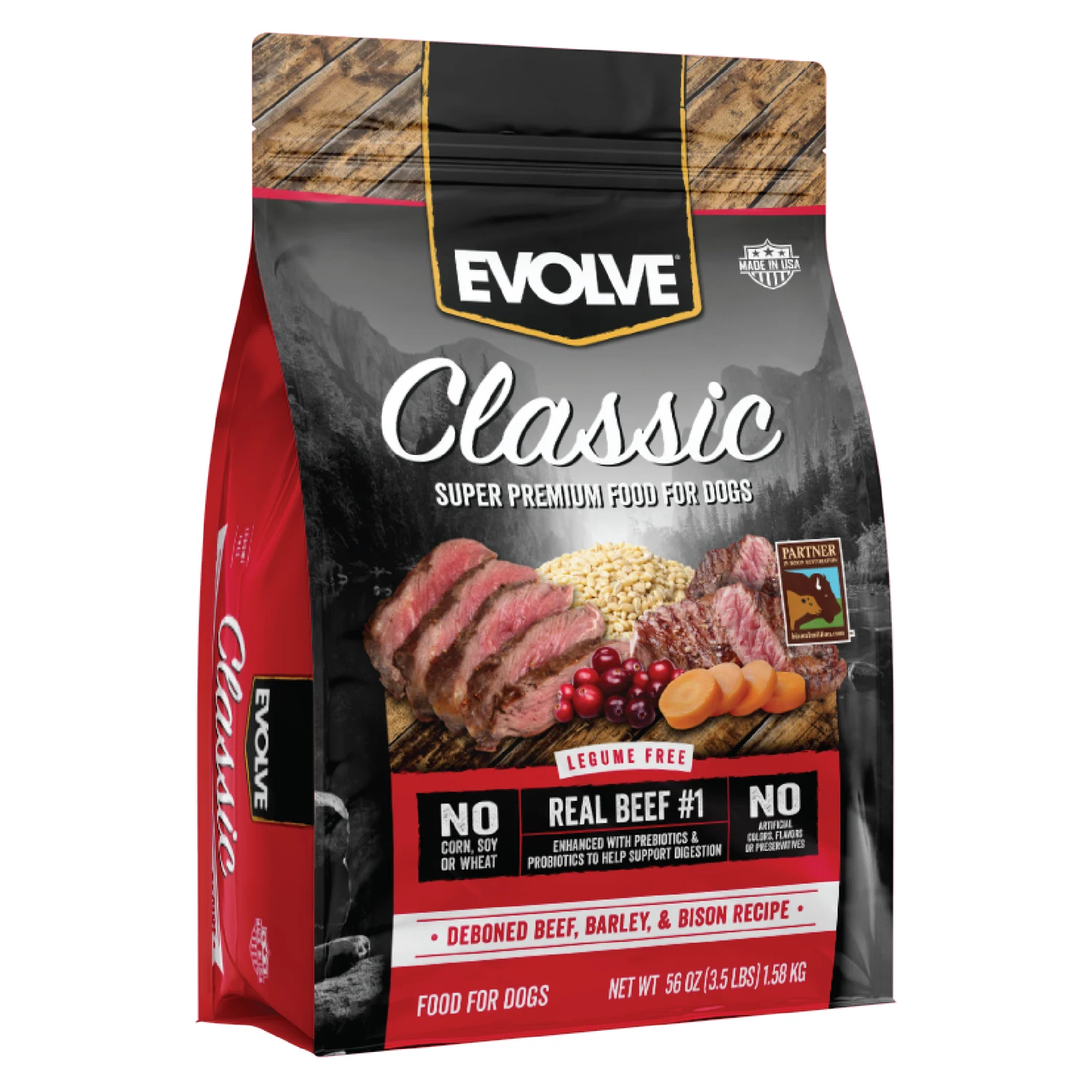 EVOLVE DOG CLASSIC BEEF (14 LBS (6.35 KG))