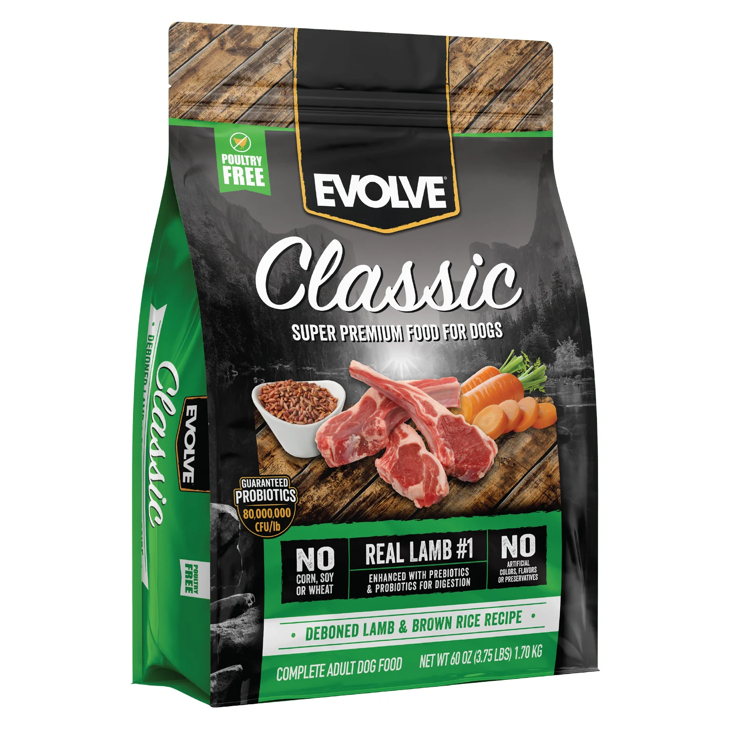 EVOLVE DOG CLASSIC LAMB (14 LBS (6.35 KG))
