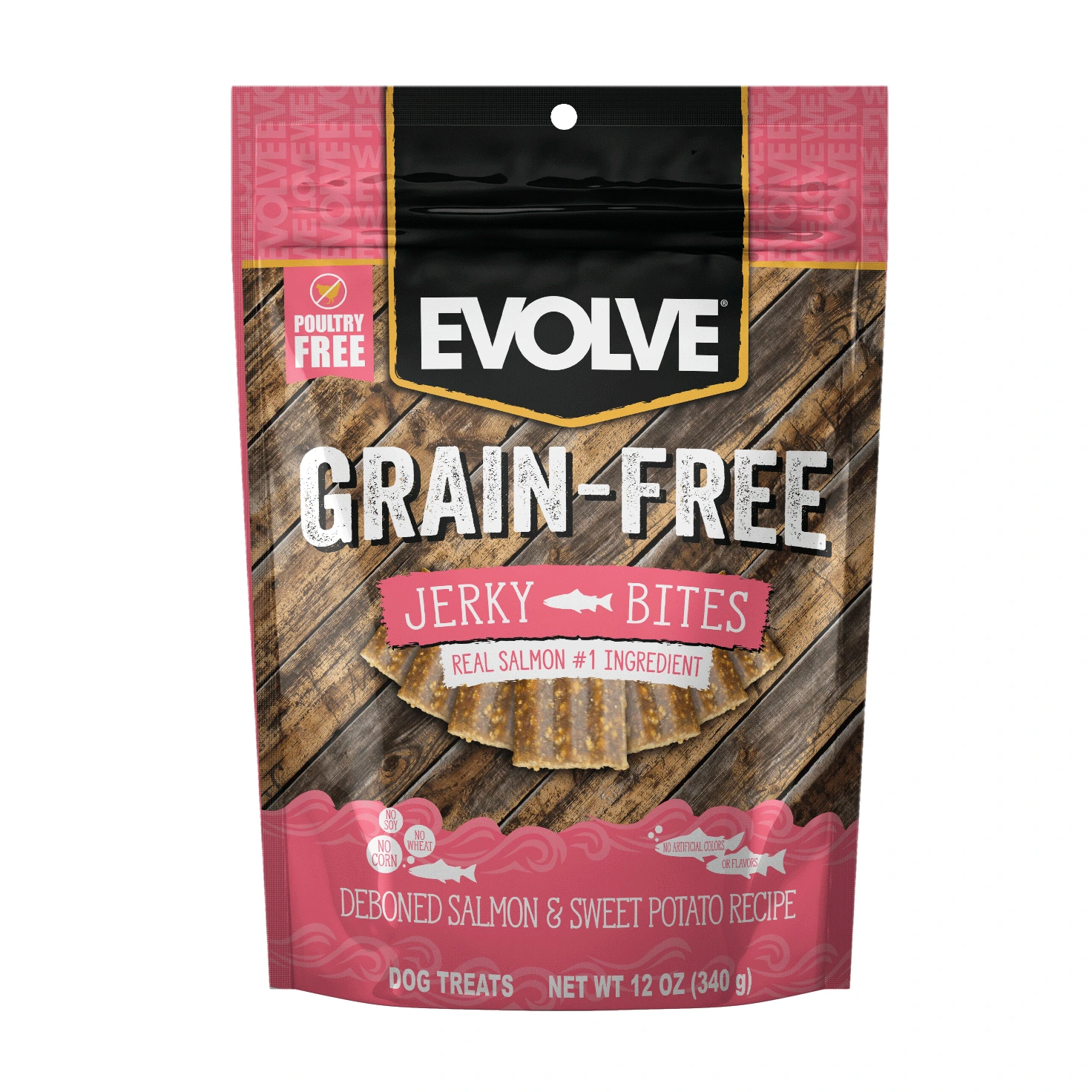 EVOLVE DOG SNACK GRAIN FREE JERKY