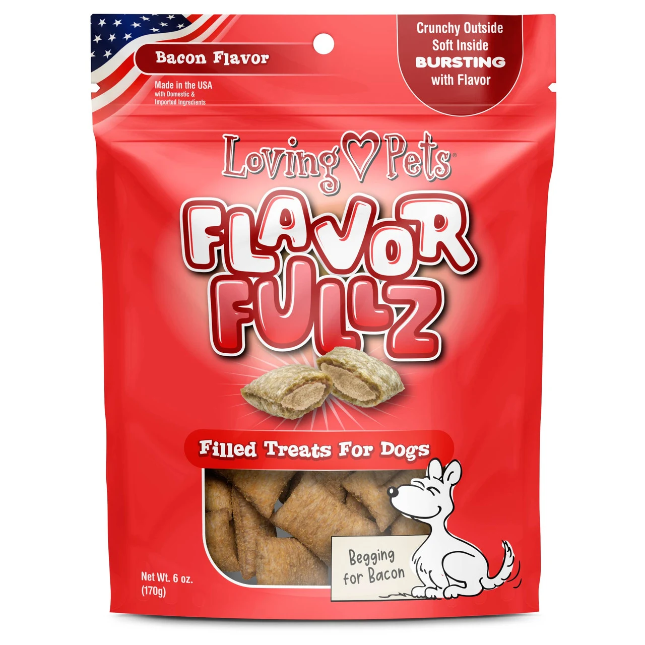 LOVING PETS FLAVORFULLZ DOG SNACK