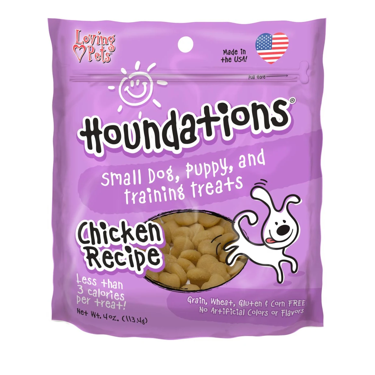 LOVING PETS HOUNDATIONS DOG SNACK