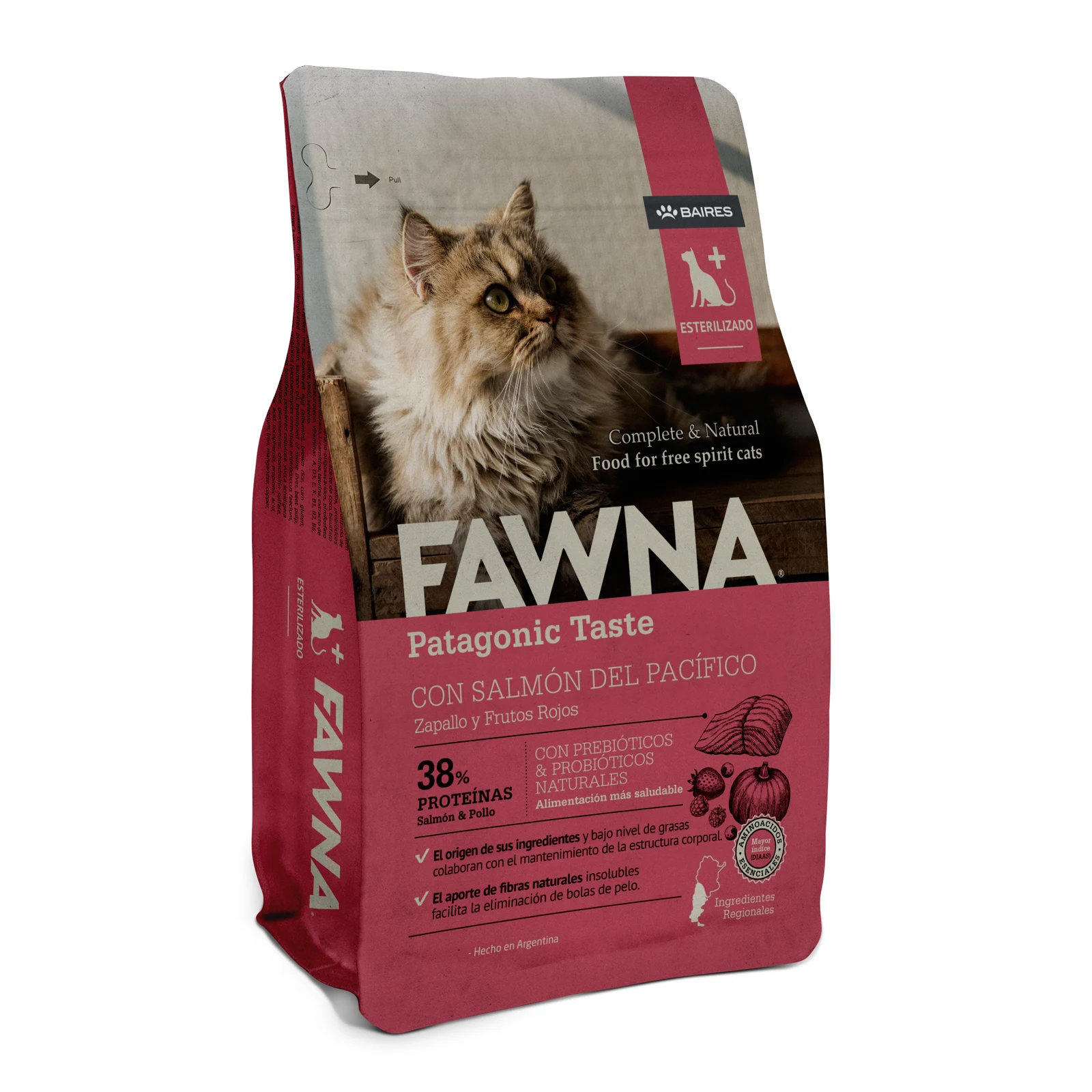 FAWNA SALMON GATOS ESTERILIZADOS (3 KG)