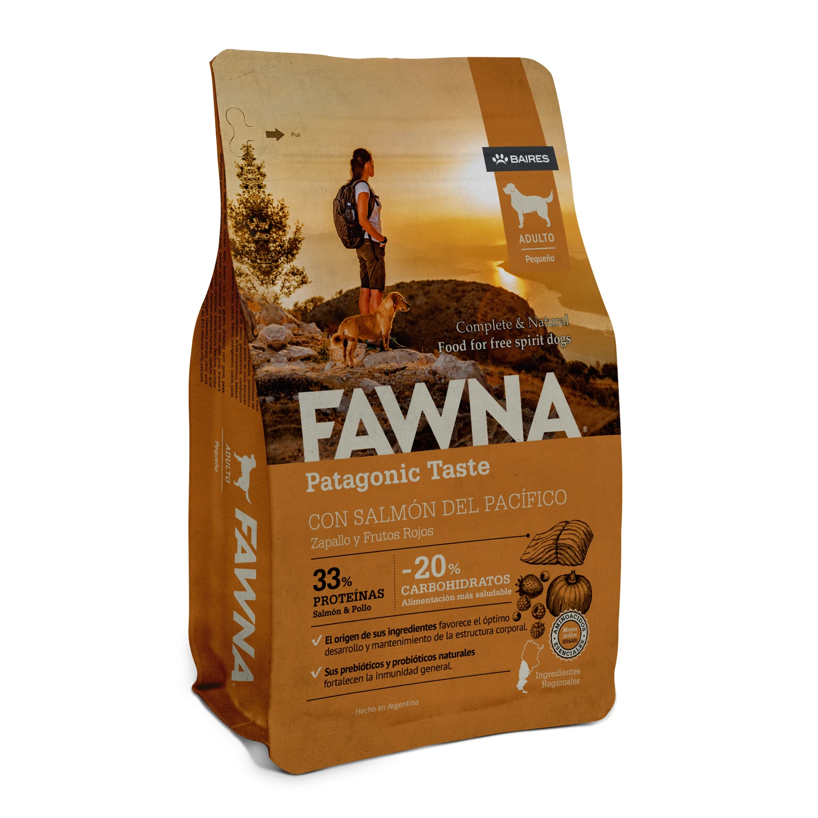 FAWNA SALMON PERROS ADULTOS RAZA PEQUEÑA (3 KG)