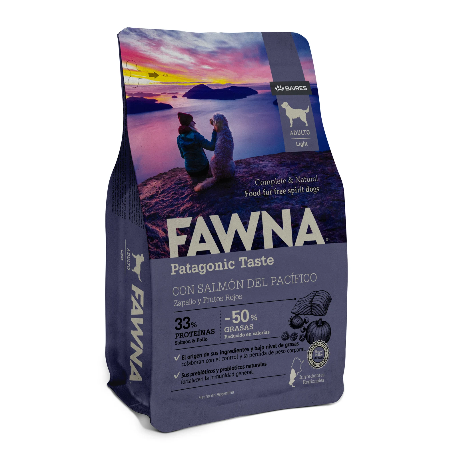 FAWNA SALMON PERROS ADULTOS LIGHT (3 KG)