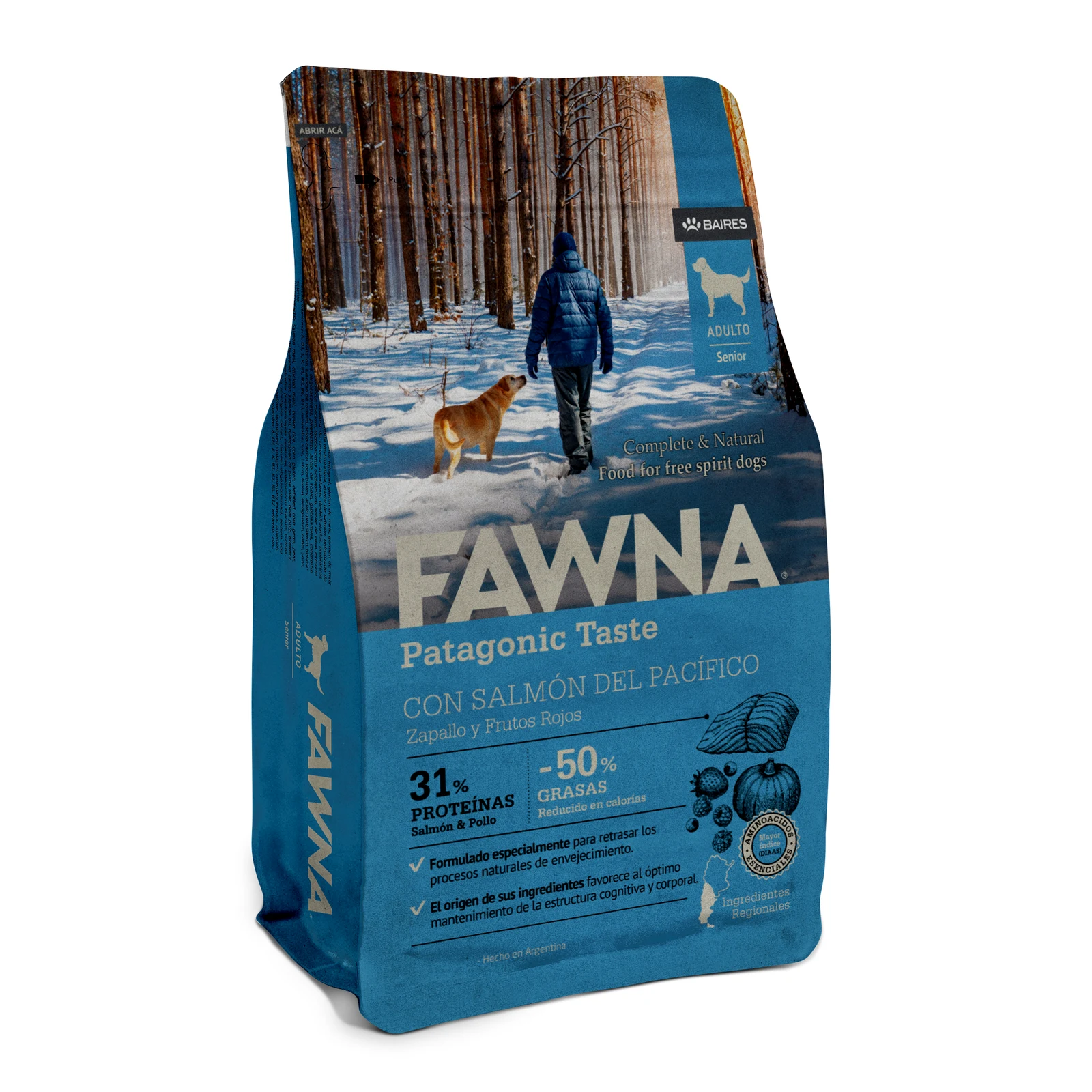 FAWNA SALMON PERROS ADULTOS SENIOR (3 KG)
