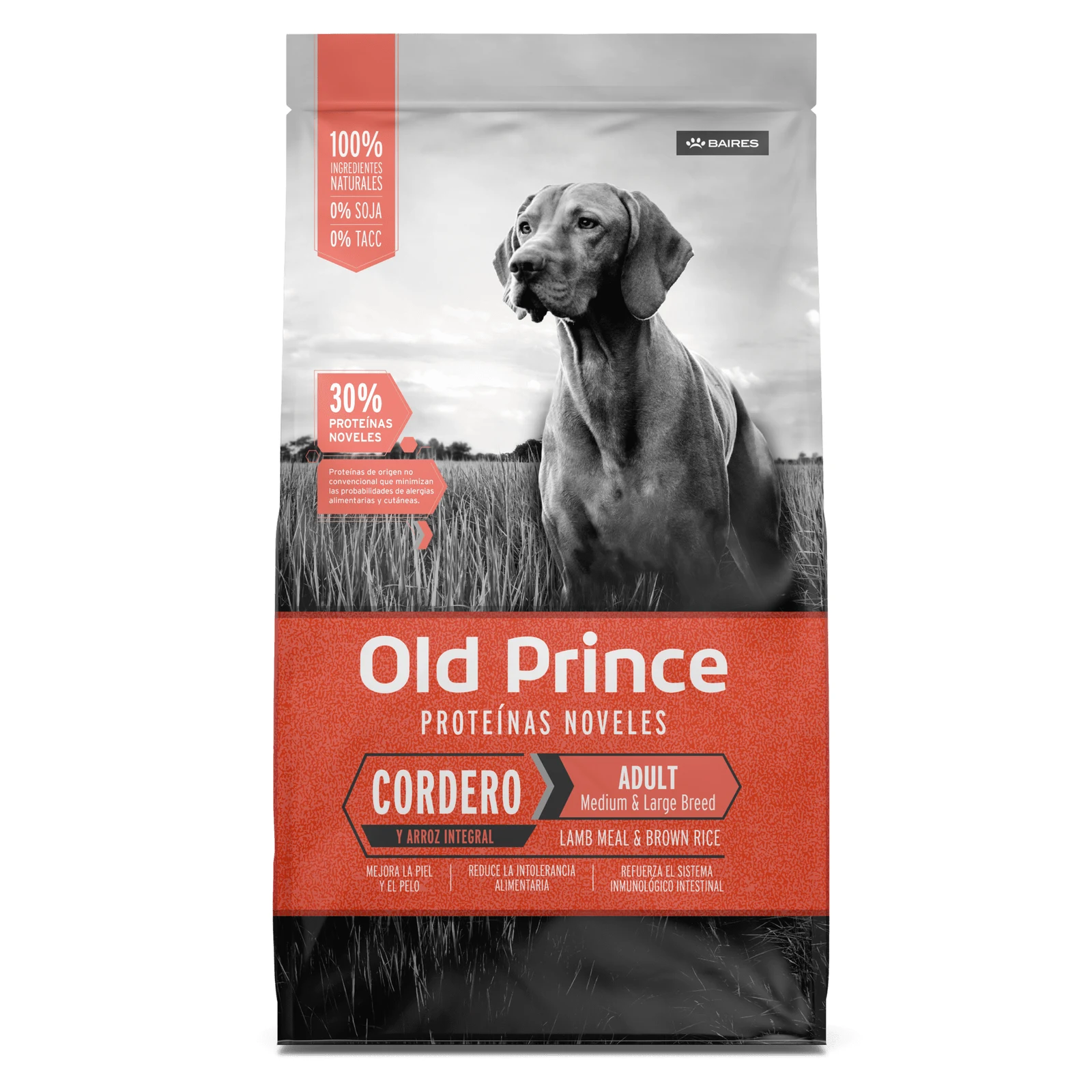 OLD PRINCE NOVEL PERROS CORDERO ADULTOS MEDIUM Y LARGE