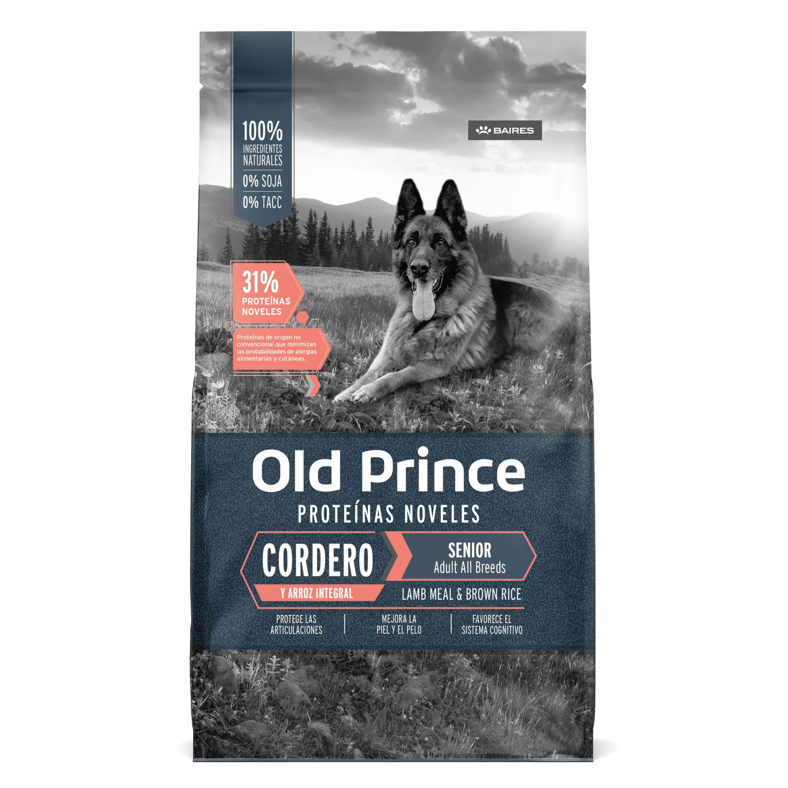 OLD PRINCE NOVEL PERROS CORDERO ADULTOS SENIOR (3 KG)
