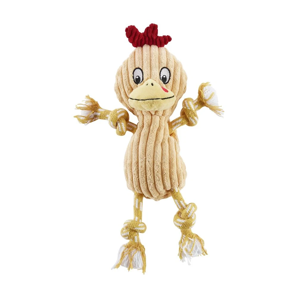 OUTWARD HOUND PELUCHE RANCH ROPERZ POLLO
