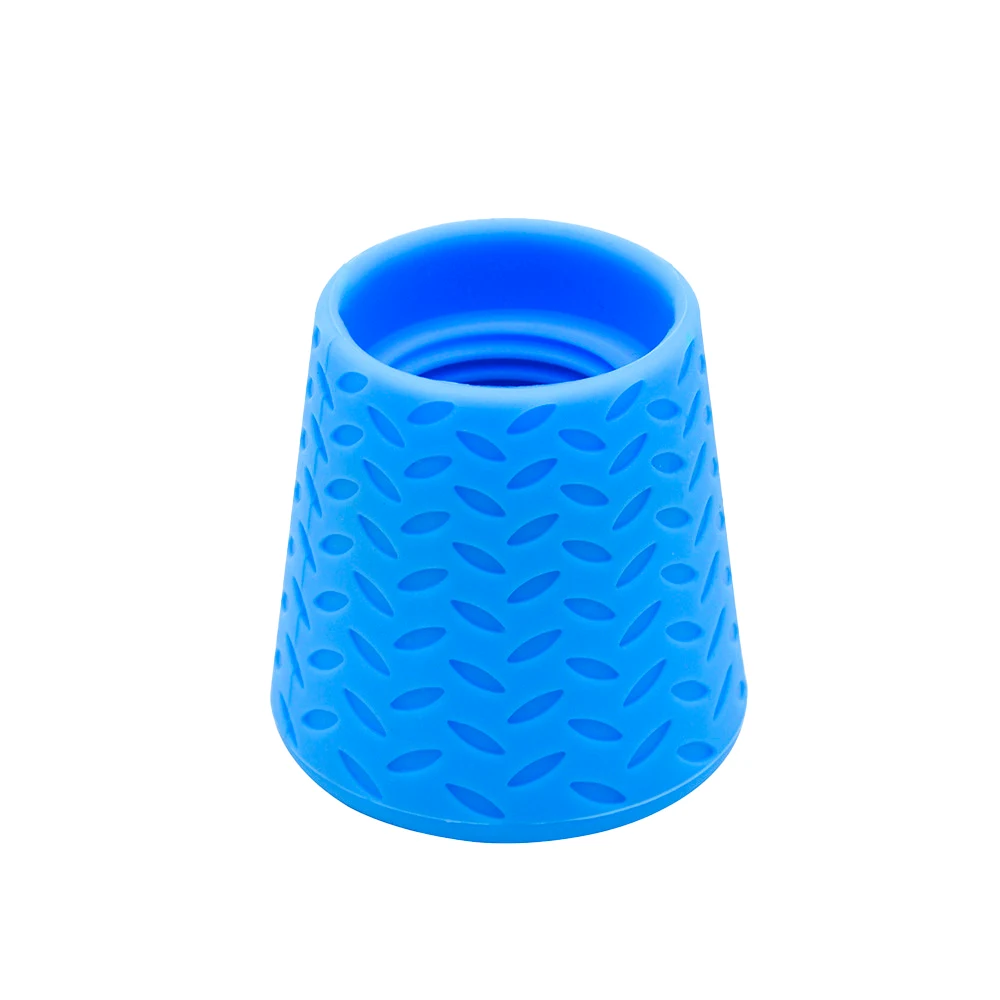 Ducha de silicona para mascotas (Azul)