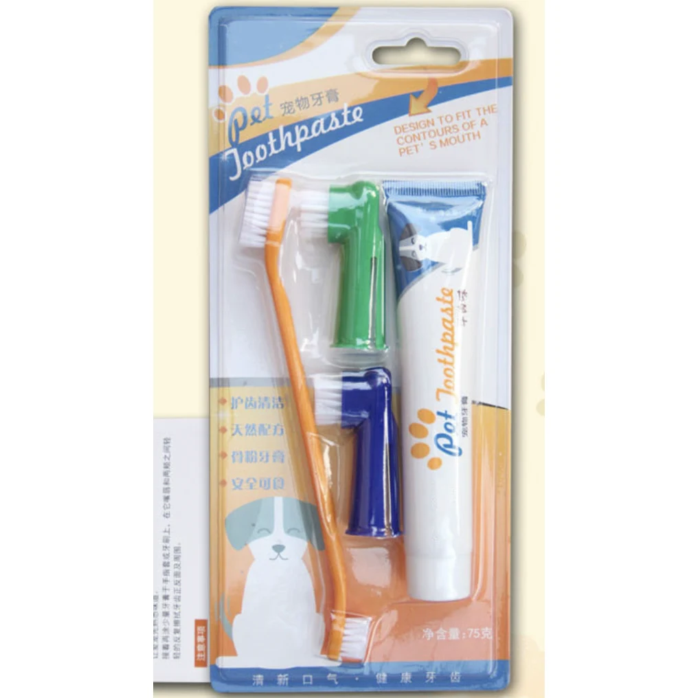 Crema dental y cepillos