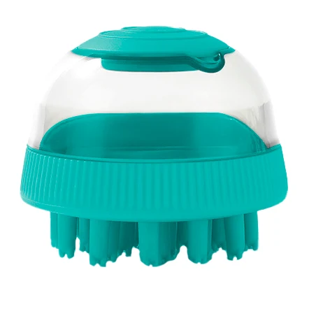 Cepillo de baño con cambio de cerdas (finas y gruesas) (Azul)