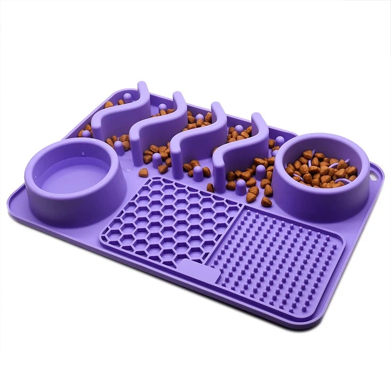 Set multifuncional de tapete antiestrés (Azul)