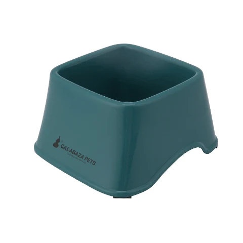 Comedero indivudual para perros altos (Amarillo 20.2 x 21.7 x 11.4 cm)