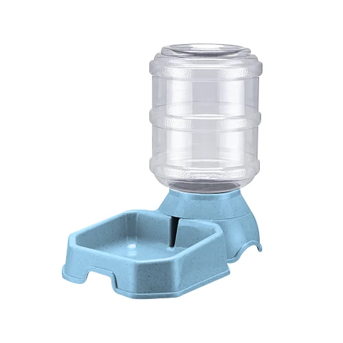 Dispensador de agua o comida (B- Agua 22x31x17 cm, Azul)