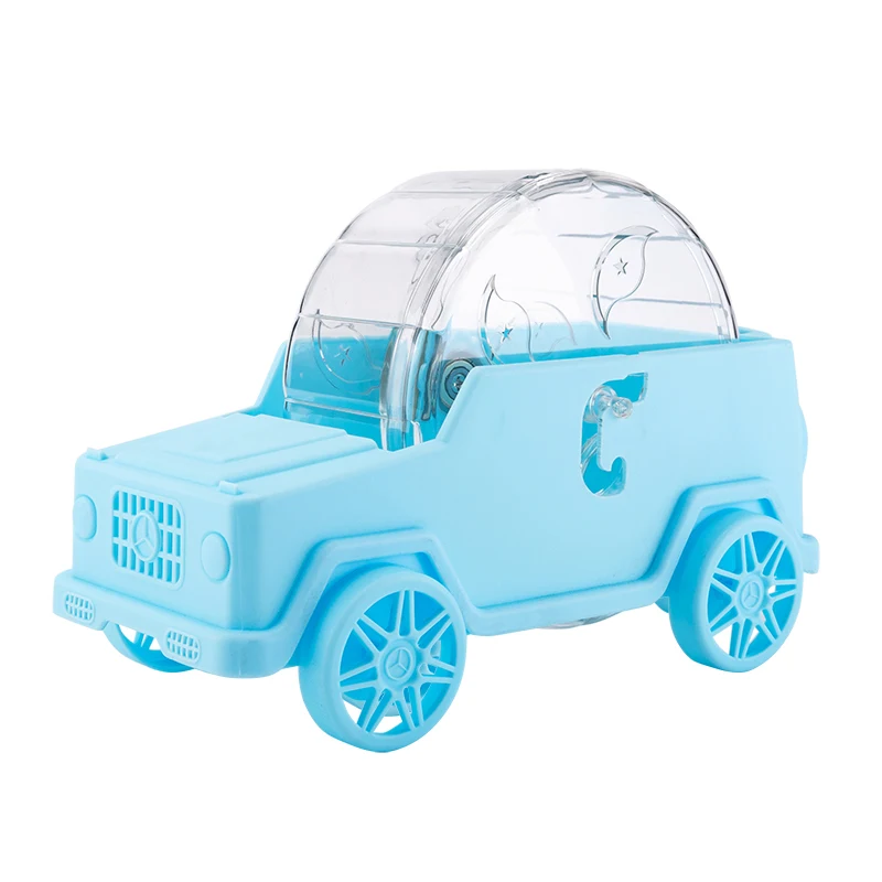 Rueda diseño carro para Hamster (L 32*16*19CM, Azul)