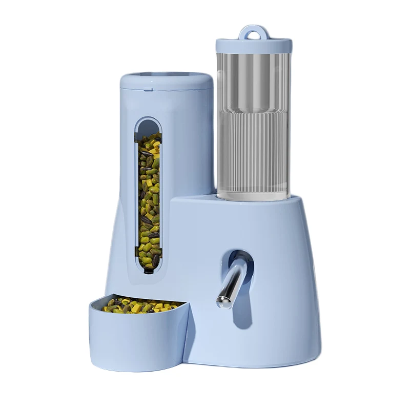 Dispensador comida y agua Nibble (L 19*14*11cm, Azul)