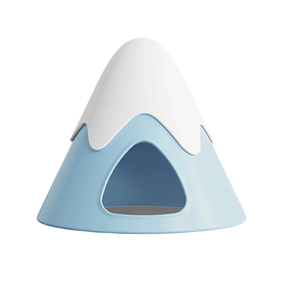 Casita nevado para hamster (Azul)