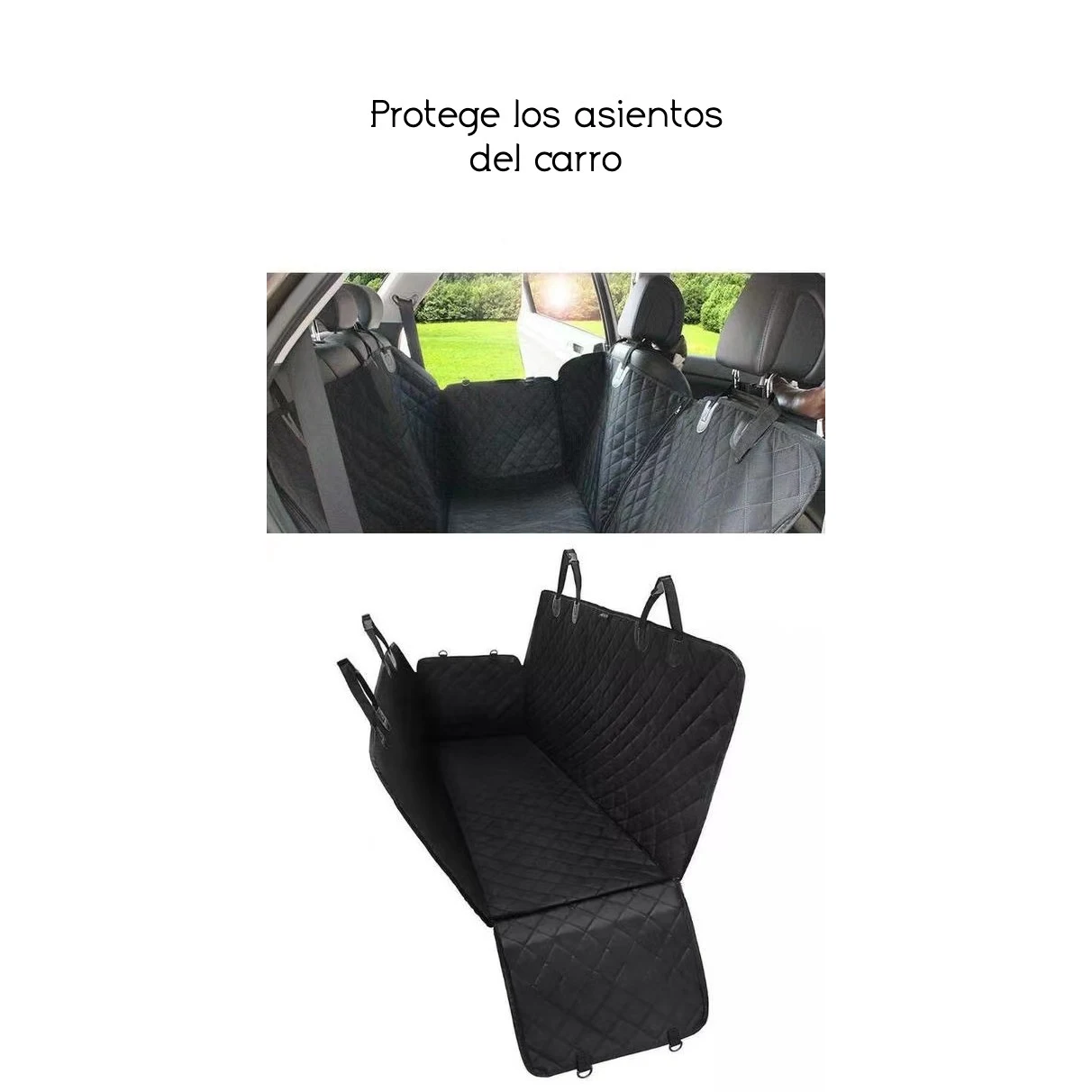 Forro protector para carro asiento