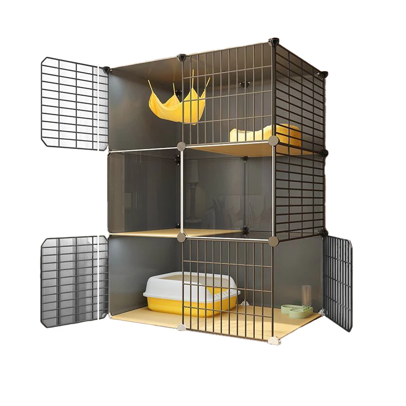 Miauloft jaula para gatos (3 niveles)