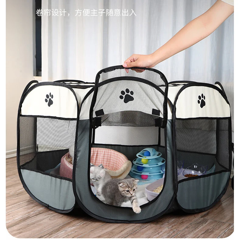 Corral plegable para mascotas