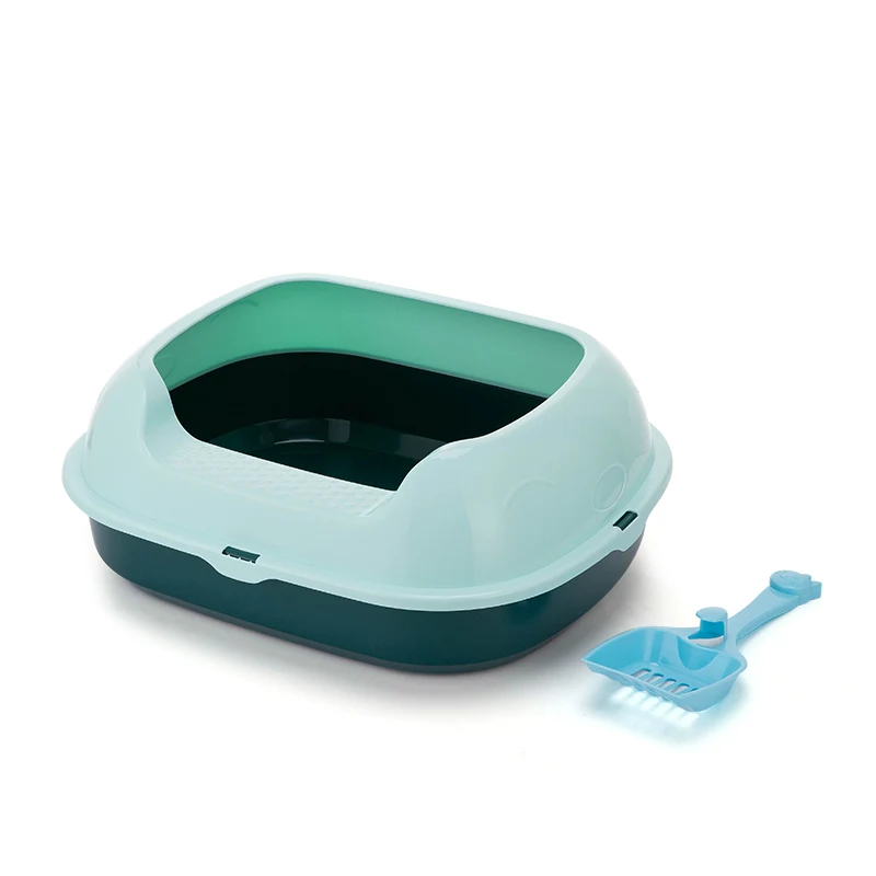 Arenera semicerrada Smiley (Verde claro 46x38x18 cm)