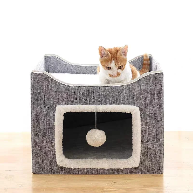 Rascador nido para gatos